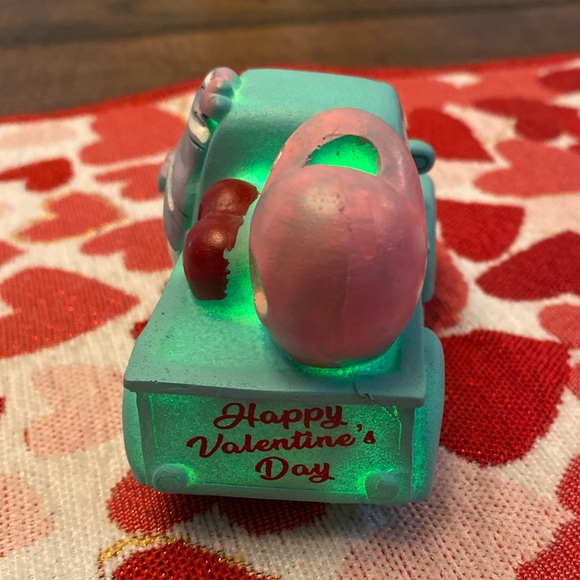 Valentine’s Day Gnome Decor, Valentine’s Day LED Lighted Gnome Cars Set Of 2 - Picture 15 of 16